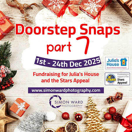 Doorstep Snaps.  Charity photo project raising money for Julia's House Wiltshire Children's Hospice and the Stars Appeal at Salisbury Disctrict Hospital